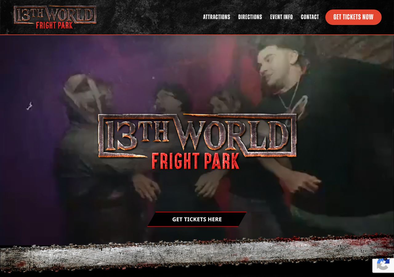 Homepage snapshot of 13th World Cumberland