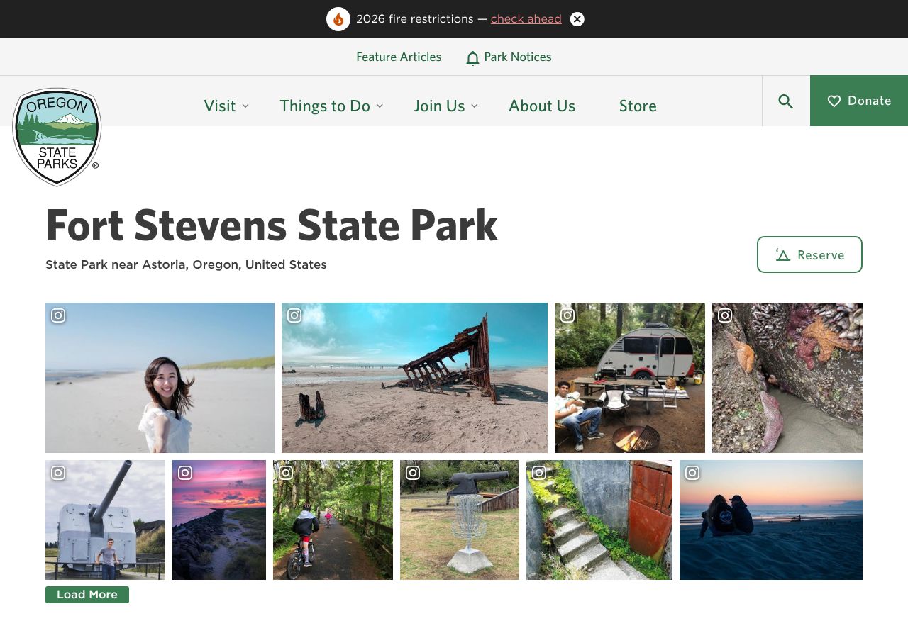 Homepage snapshot of Battery Russell