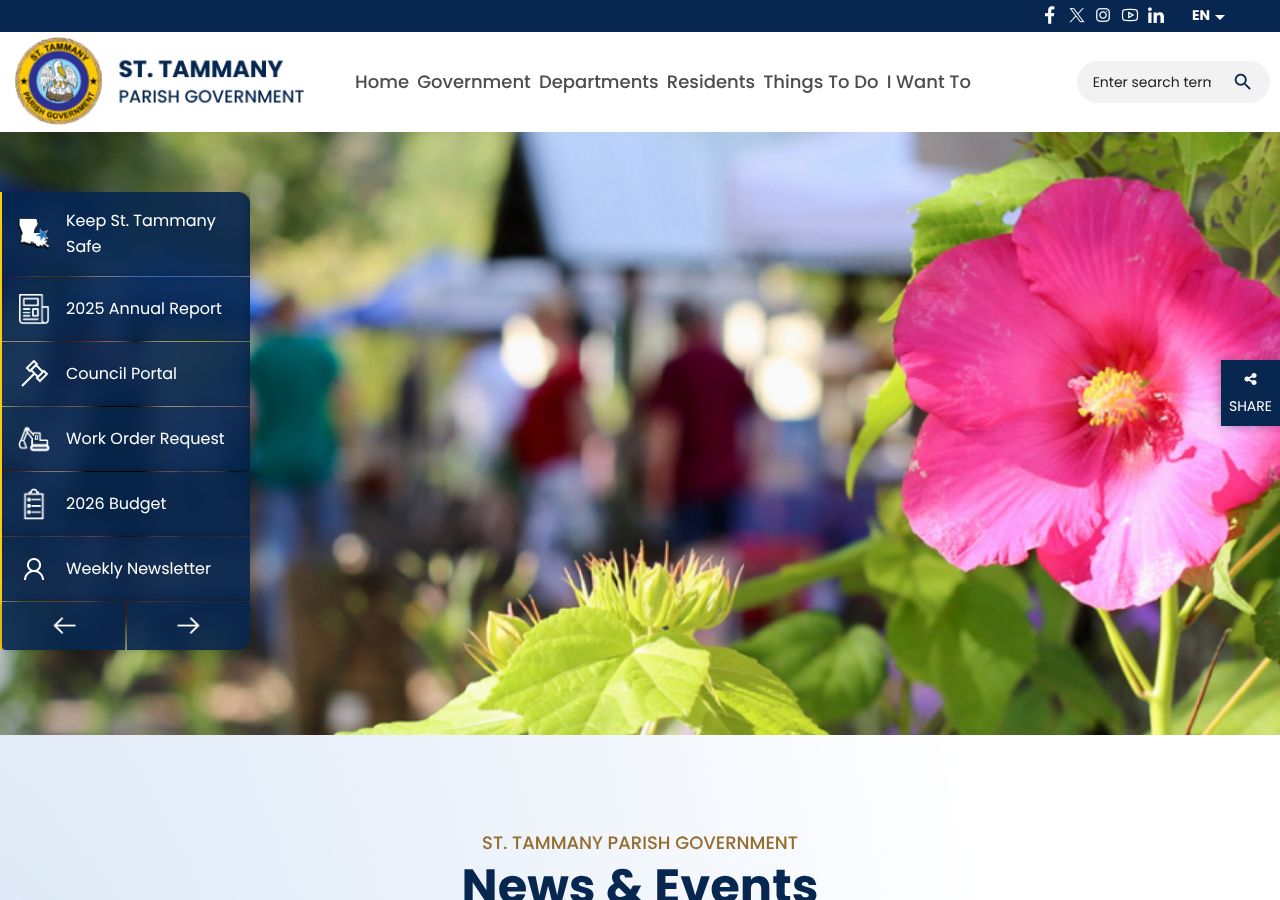 Homepage snapshot of Camp Salmen Nature Park
