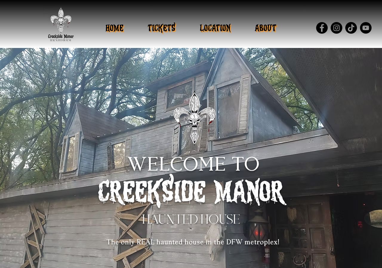 Homepage snapshot of Creekside Manor