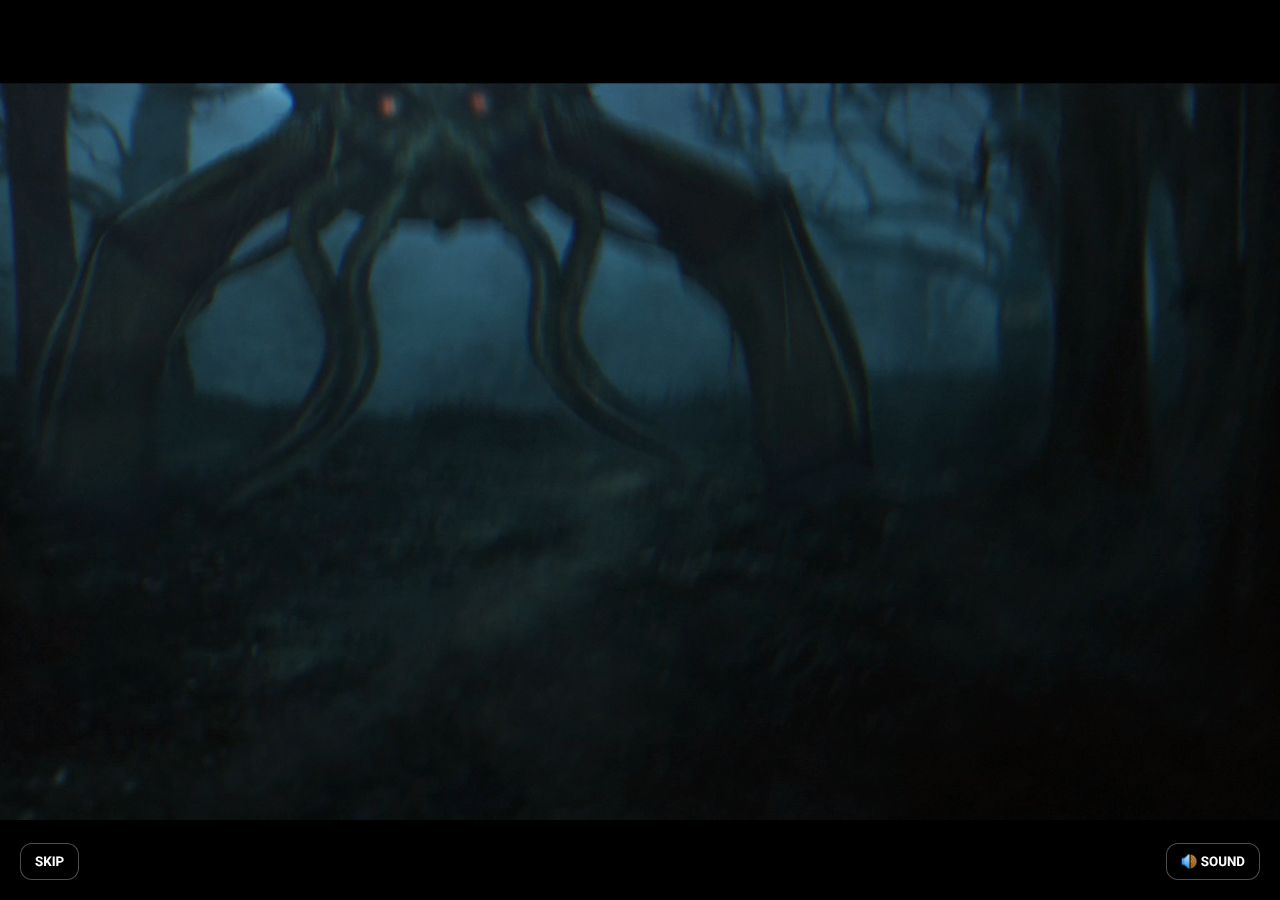 Homepage snapshot of DarkWood Manor