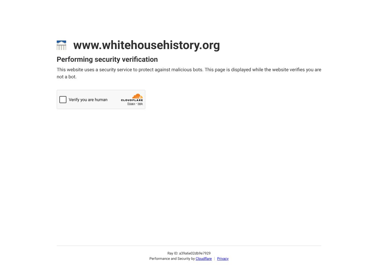 Homepage snapshot of Decatur House
