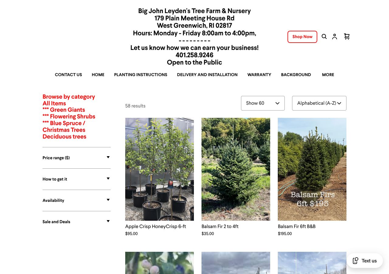 Homepage snapshot of Field of Screams