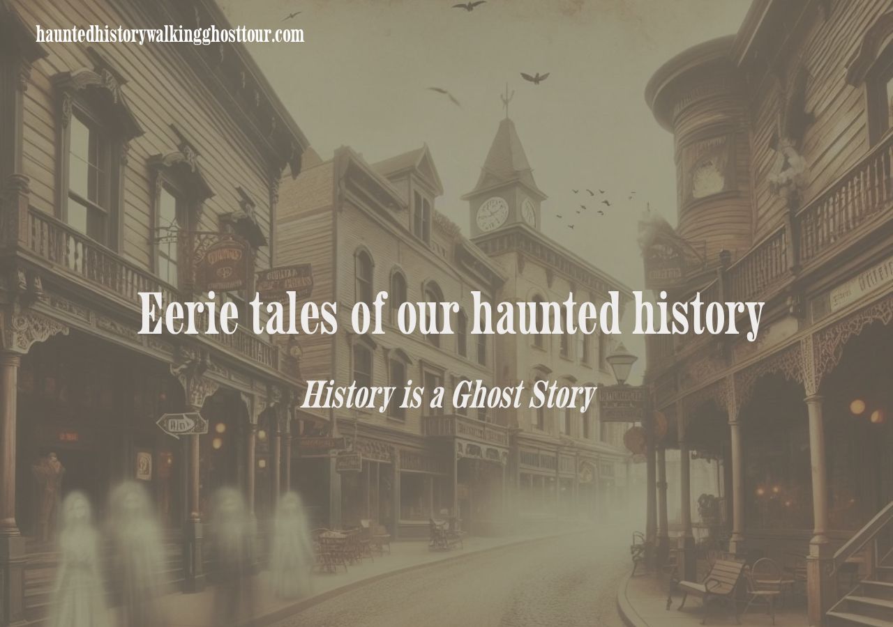 Homepage snapshot of Haunted History Walking Ghost Tour