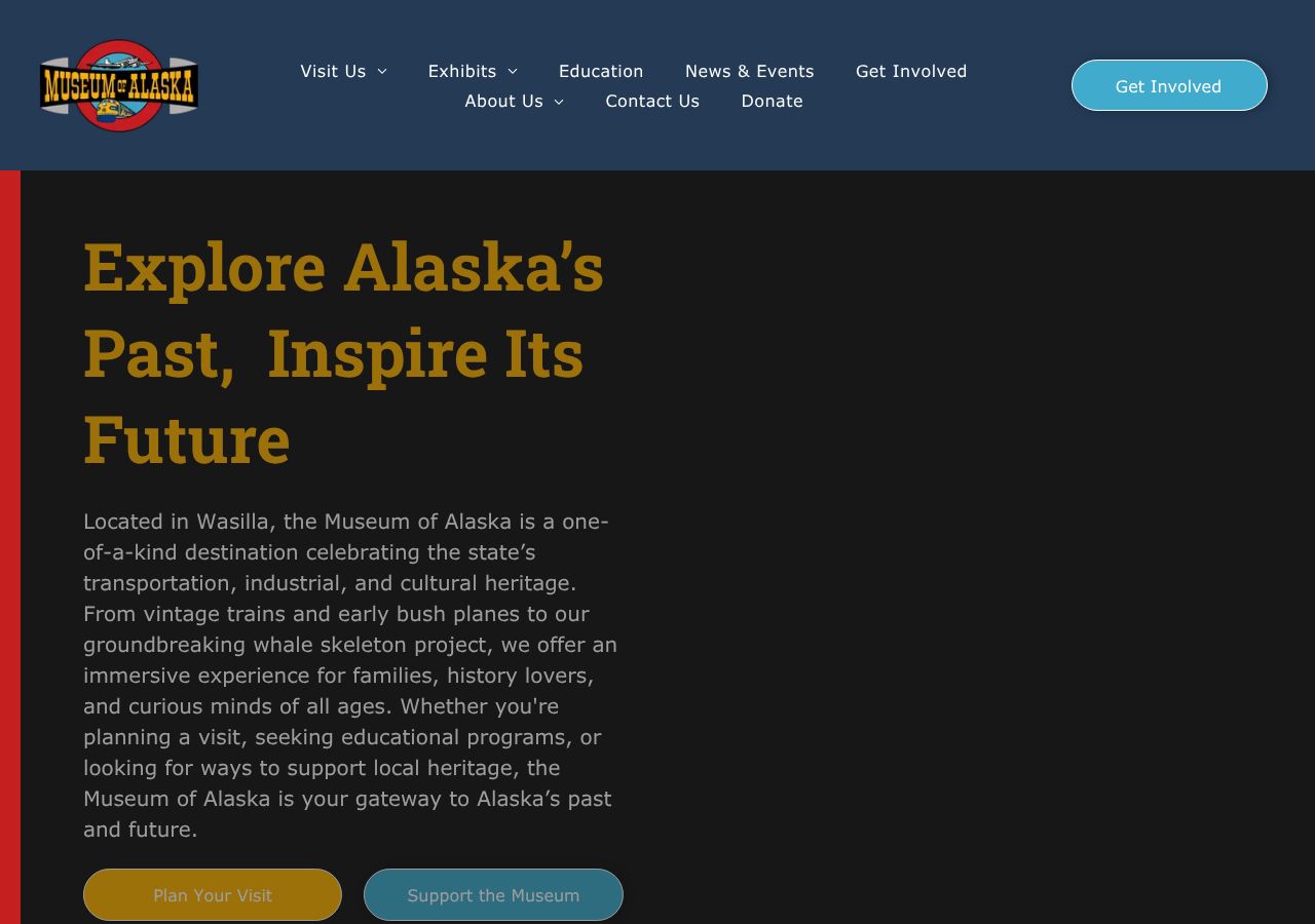 Homepage snapshot of Museum of Alaska Transportation