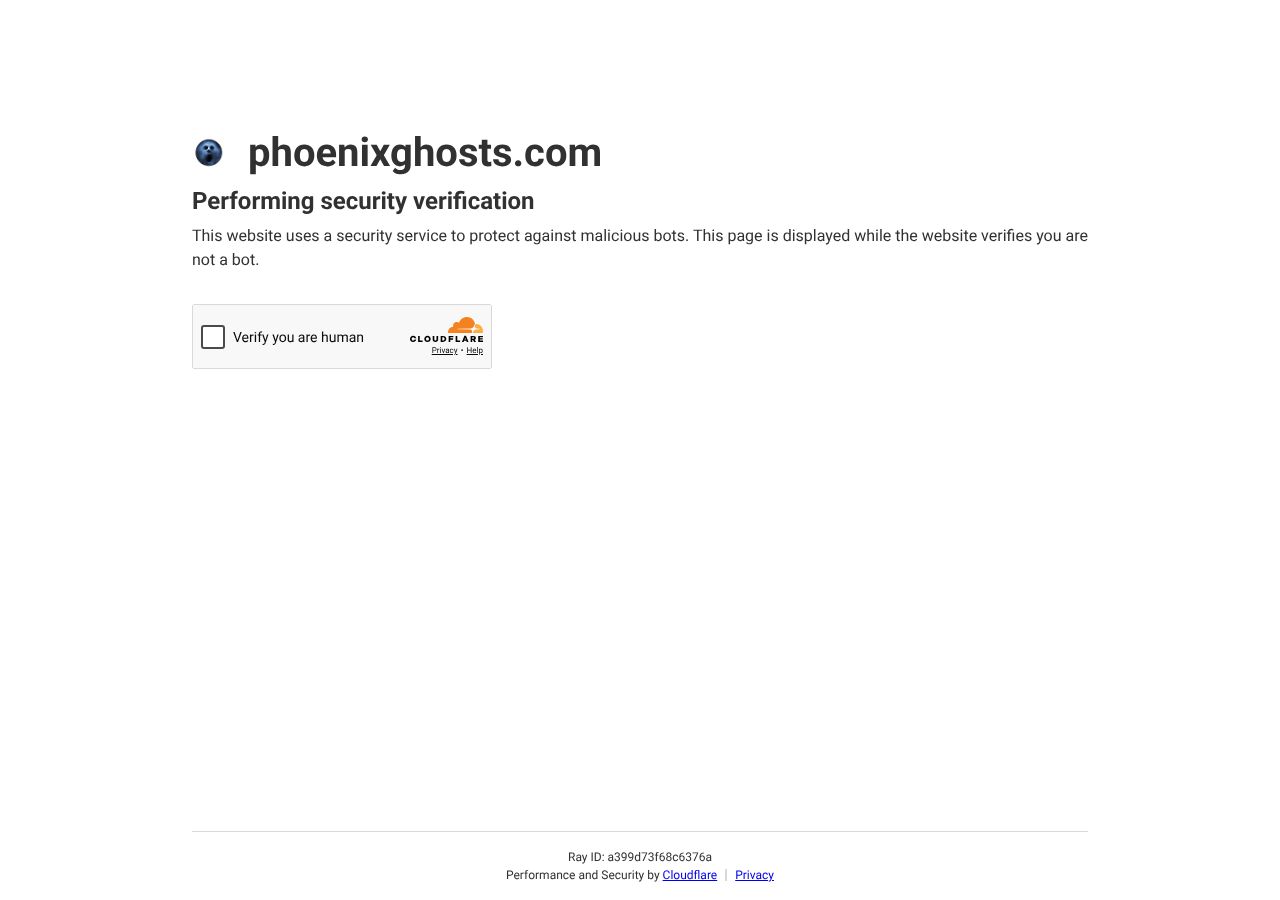 Homepage snapshot of Phoenix Ghosts : Ghost Tours & Haunted Pub Crawls