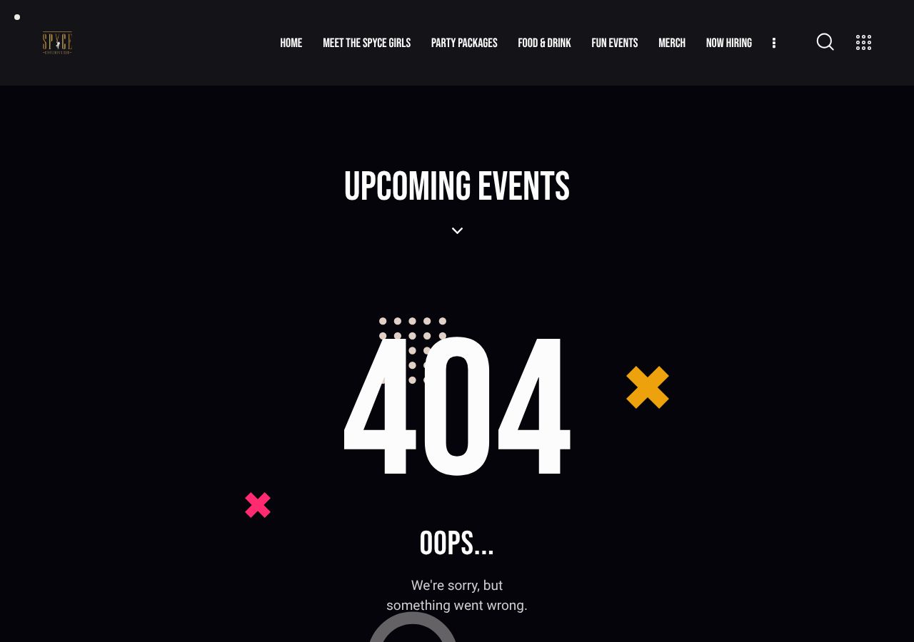 Homepage snapshot of Strip Club Haunted House