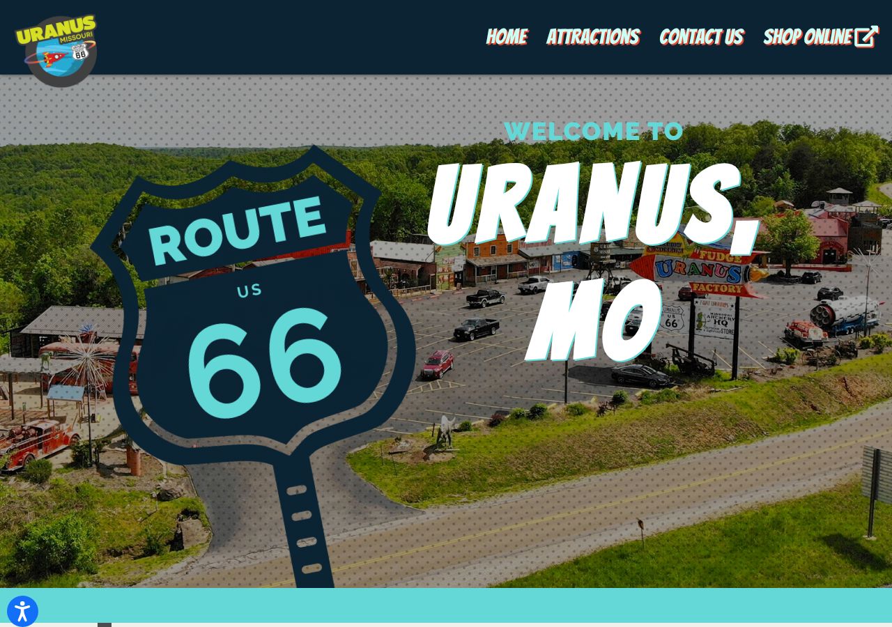Homepage snapshot of Uranus Missouri Towne Center
